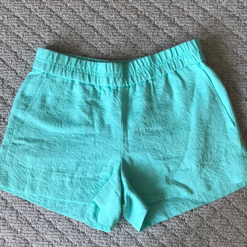 J. Crew fabric high waisted shorts